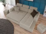 Coltar Extensibil Paloma Crem - imagine 3