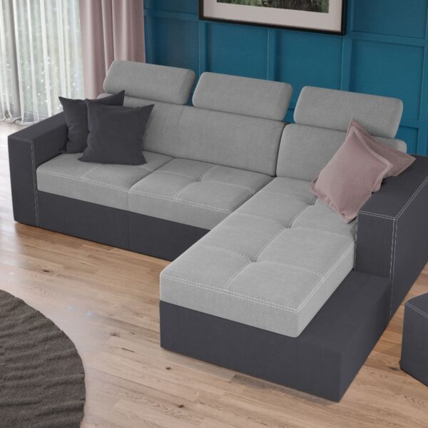 Coltar Extensibil Paloma Gri Deschis / Gri