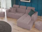 Coltar Extensibil Paloma Roze - imagine 2