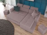 Coltar Extensibil Paloma Roze - imagine 3
