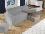 Coltar Extensibil Zoy Gri Deschis - imagine 4