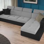 Coltar Paloma + 1 loc Gri Deschis / Gri Antracit