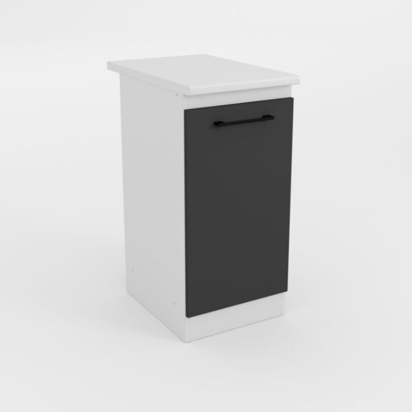 Corp Inferior 400 Bucatarie Mina Gri Antracit