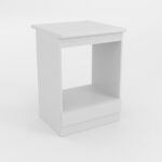 Corp Inferior 600 cuptor Bucatarie Mina Alb