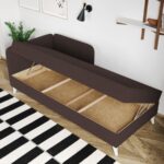 Divan / Pat o persoana tapitat Maro Soft Rabatabil