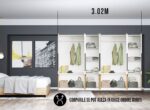 Dressing 3.02m / Dulap Dormitor Timea - imagine 3