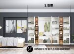 Dressing 3.09m / Dulap Dormitor Timea - imagine 2
