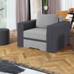 Fotoliu Ema Gri Deschis / Gri