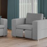 Fotoliu Ivy Gri Deschis