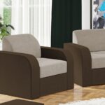 Fotoliu Mini Crem / Maro