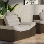 Fotoliu Quinn Crem / Maro