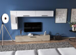 Living Pati 038 - Mobila Sufragerie Stejar + Alb - imagine 2