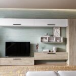 Living Pati 104 - Mobila Sufragerie Stejar + Alb