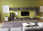 Living Pati 139 - Mobila Sufragerie Gri Beton - imagine 2