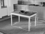 Set Masa Grand Gri + 6 Scaune Grand Gri Inchis - imagine 3
