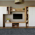 Mobila sufragerie - Living Milan C1 DUO Stejar