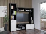 Pachet Mobila Dormitor + Living Ferrara / Alb - imagine 2