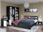 Pachet Mobila Dormitor + Living Ferrara / Alb - imagine 5