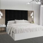 Panou decorativ tapitat - patrat Verde