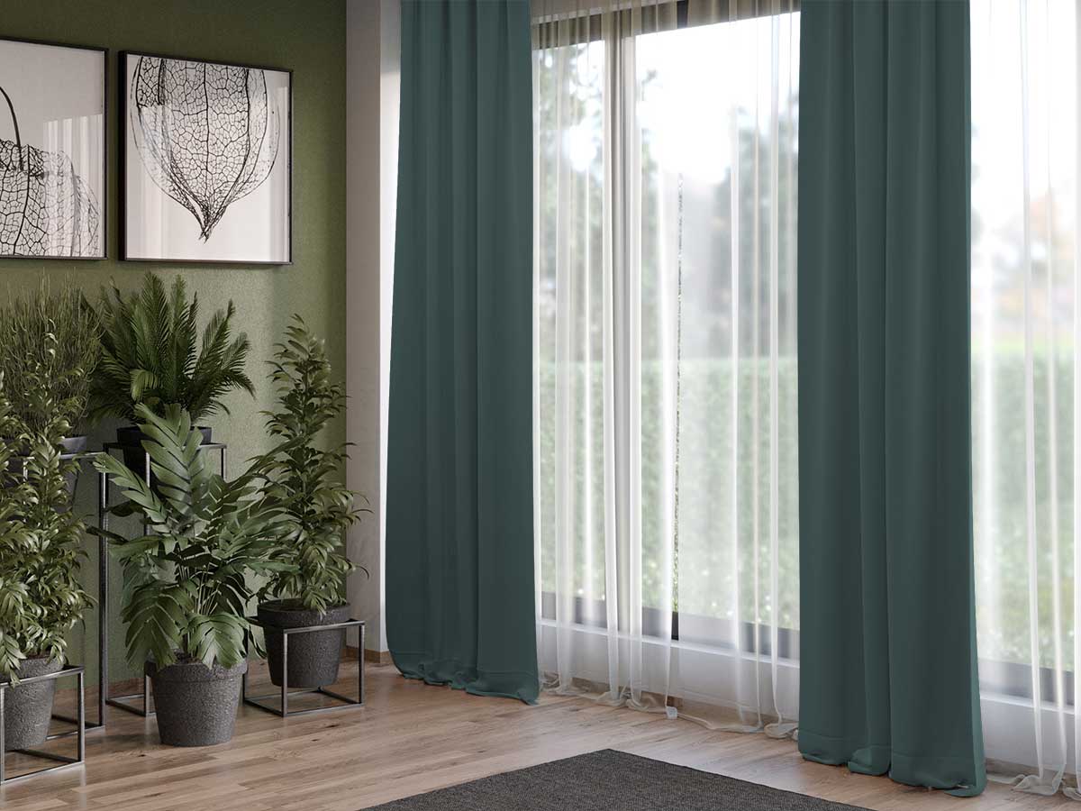 Set 2 draperii Vernil