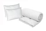 Set 2 perne matlasate 50x70 + pilota 180x200