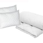 Set 2 perne matlasate 50x70 + pilota 180x200