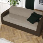 Canapea Mini Crem / Maro