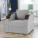 Fotoliu Verona Gri Deschis