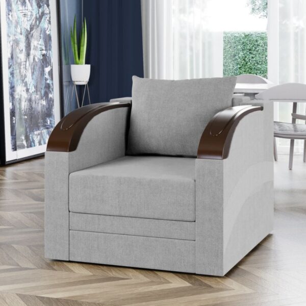 Fotoliu Verona Gri Deschis