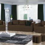 Set Canapea si Fotolii Verona Maro