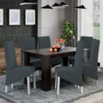 Set Masa Extensibila + 6 Scaune Venetia Castel 97