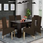 Set Masa Extensibila + 6 Scaune Venetia Centauri 48