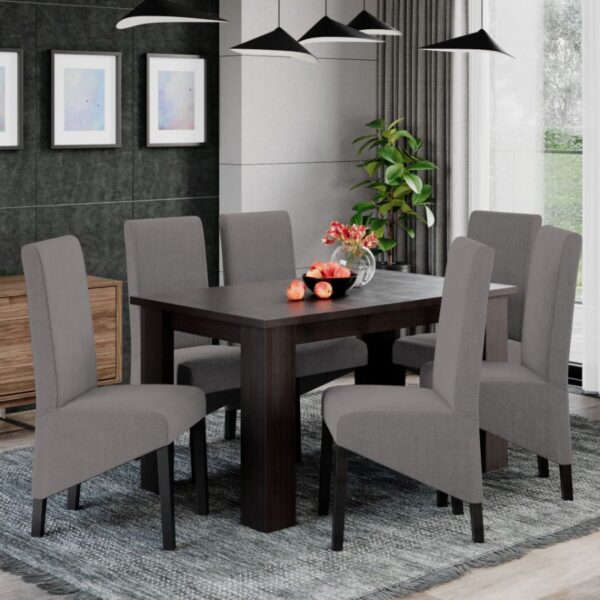 Set Masa Extensibila + 6 Scaune Venetia Malmo 90