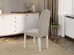 Set Masa Grand Gri + 6 Scaune Grand Crem - imagine 5