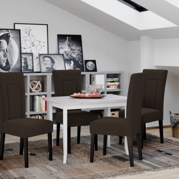 Set Masa Torino Alba + 4 Scaune Lima Vardo 43