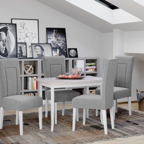 Set Masa Torino Alba + 4 Scaune Lima Vardo 6