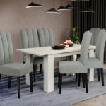 Set Masa Venetia extensibila + 6 Scaune Wog Eureka 2132