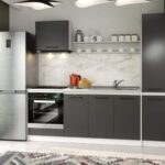 Set Mobila Bucatarie Mina Grafit 220 Gri Antracit C84