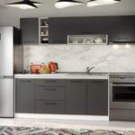 Set Mobila Bucatarie Mina Grafit 240 Gri Antracit C73