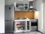 Set Mobila Bucatarie Mina Pure 110 Alb C53 - imagine 2