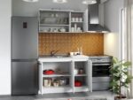 Set Mobila Bucatarie Mina Pure 120 Alb C52 - imagine 2