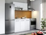 Set Mobila Bucatarie Mina Pure 120 Alb C52 - imagine 3