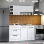 Set Mobila Bucatarie Mina Pure 140 Alb C47