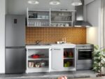 Set Mobila Bucatarie Mina Pure 160 Alb C50 - imagine 2