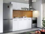 Set Mobila Bucatarie Mina Pure 160 Alb C50 - imagine 3
