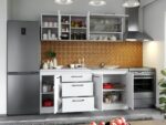 Set Mobila Bucatarie Mina Pure 180 Alb C45 - imagine 2