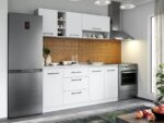 Set Mobila Bucatarie Mina Pure 180 Alb C45 - imagine 3