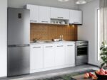 Set Mobila Bucatarie Mina Pure 220 Alb C49 - imagine 3