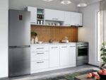 Set Mobila Bucatarie Mina Pure 230 Alb C56 - imagine 3