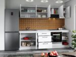 Set Mobila Bucatarie Mina Pure 240 Alb C42 - imagine 2